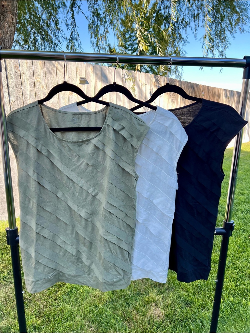 3 Loft Outlet Tees- Large